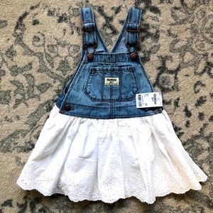 Oshkosh 3t overall dress